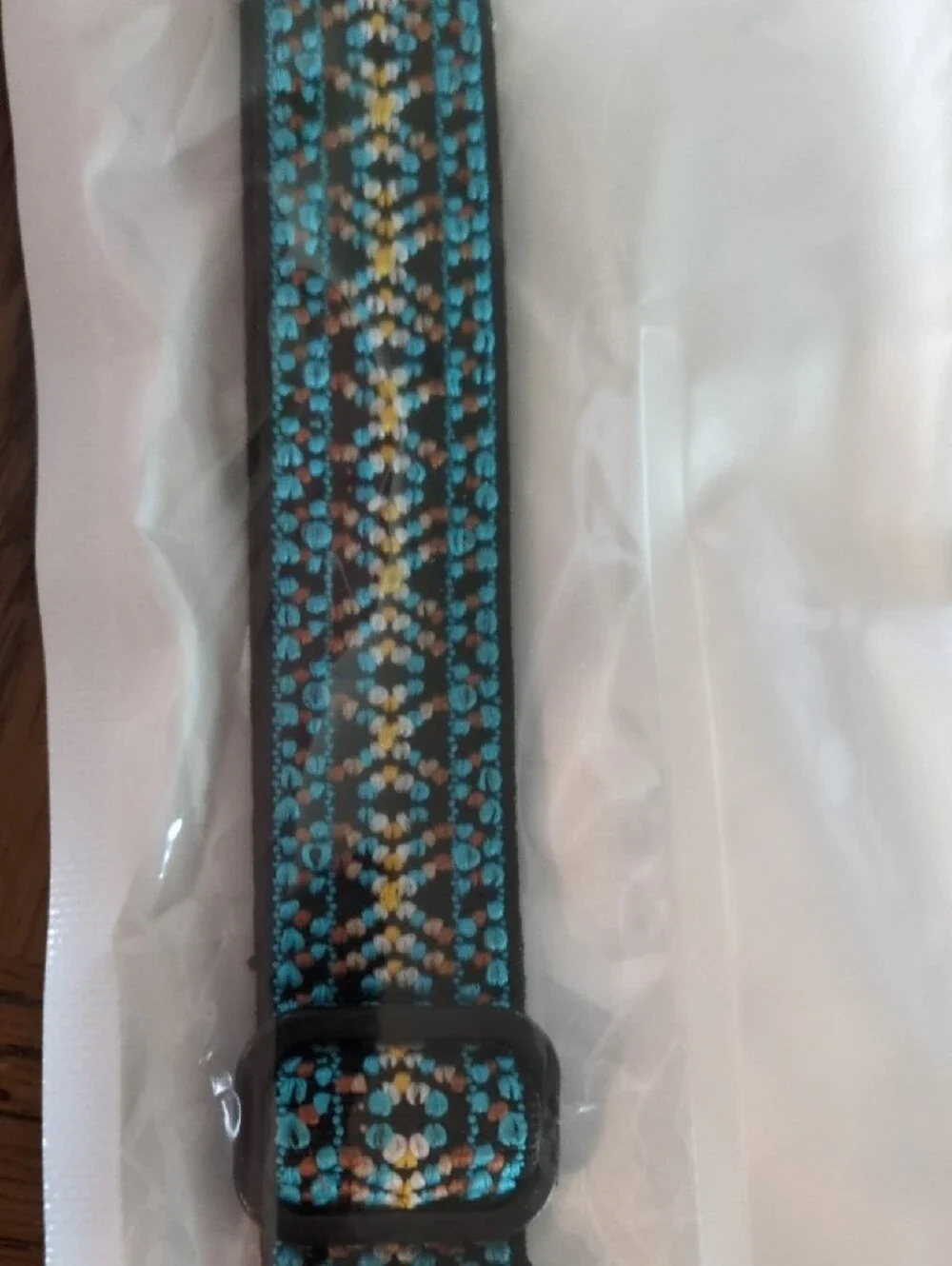 Versa 3 Interchangeable Watch Band Set- Black Silicone & Patterned Woven Straps